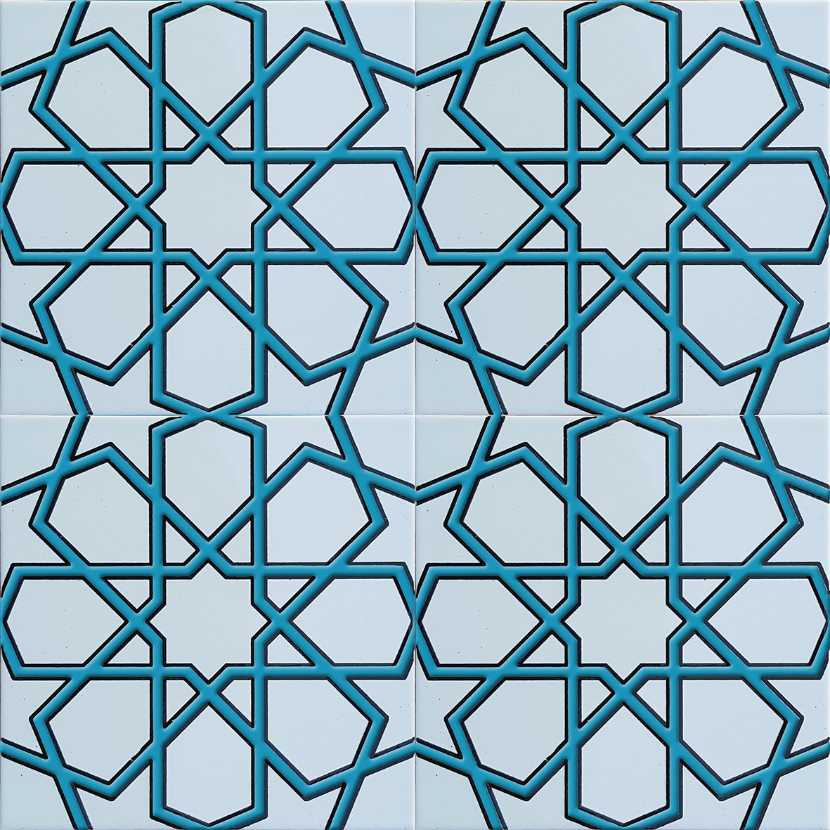 ÇİNİ KAROLAR 20X20 D-89 Mavi